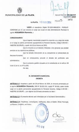 Decreto nº 801 de 2024, ALAK, Julio Cesar