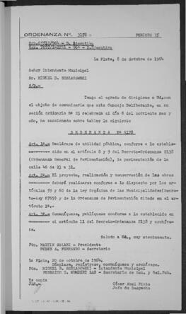 Ordenanza n° 3178 de 1964