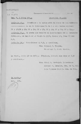 Ordenanza n° 1599 de 1949