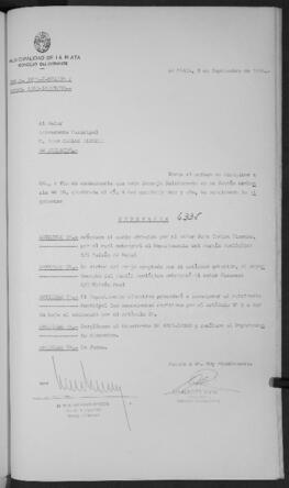 Ordenanza n° 6335 de 1986