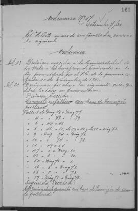 Ordenanza n° 0017 de 1923