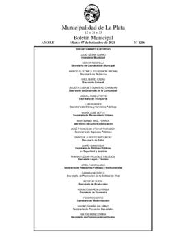 Boletín Municipal nº 1206 - martes, 7 de septiembre de 2021