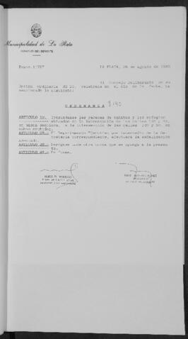 Ordenanza n° 8190 de 1993