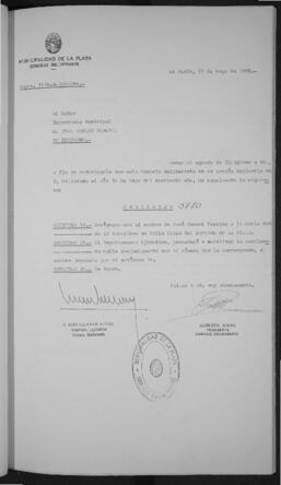 Ordenanza n° 5870 de 1985