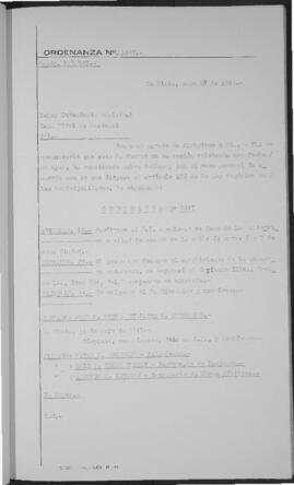 Ordenanza n° 1447 de 1949