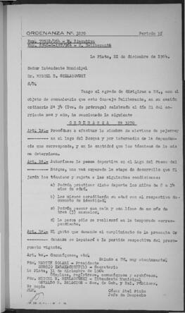 Ordenanza n° 3270 de 1964