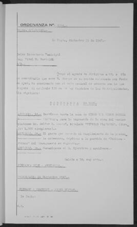 Ordenanza n° 1226 de 1948