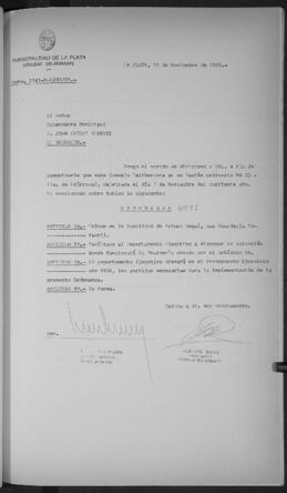 Ordenanza n° 6081 de 1985