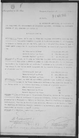 Ordenanza n° 5403 de 1983