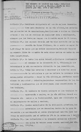Ordenanza n° 1645 de 1949