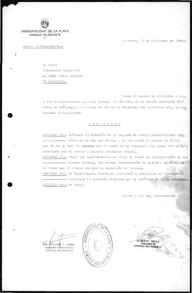 Ordenanza n° 5783 de 1984