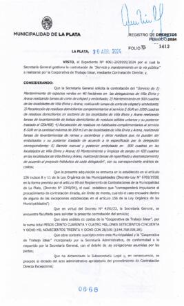 Decreto nº 668 de 2024, ALAK, Julio Cesar
