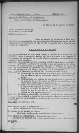 Ordenanza n° 3128 de 1964