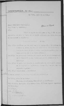 Ordenanza n° 954 de 1948