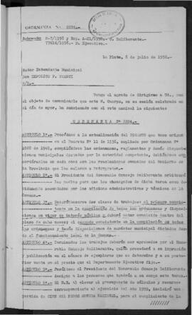 Ordenanza n° 2204 de 1958