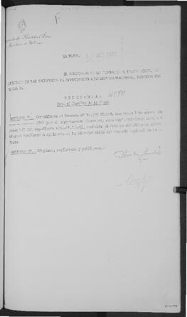 Ordenanza n° 4870 de 1981