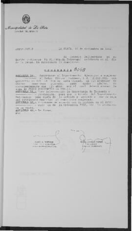 Ordenanza n° 8048 de 1992