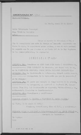 Ordenanza n° 1306 de 1949