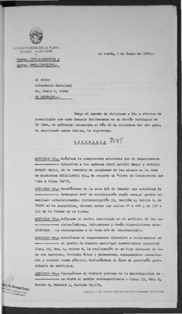 Ordenanza n° 7149 de 1989