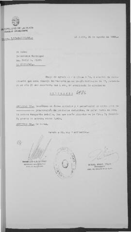 Ordenanza n° 6986 de 1988