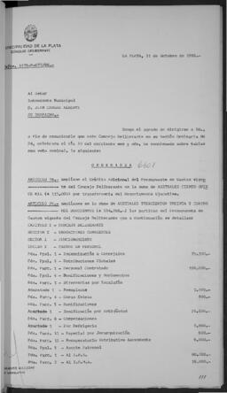 Ordenanza n° 6401 de 1986