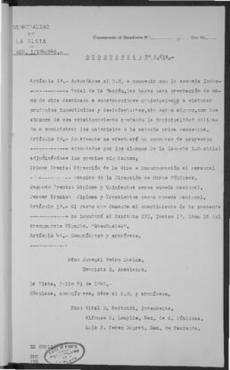 Ordenanza n° 1612 de 1949