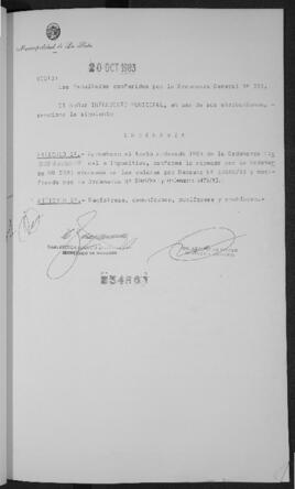 Ordenanza n° 5486 de 1983