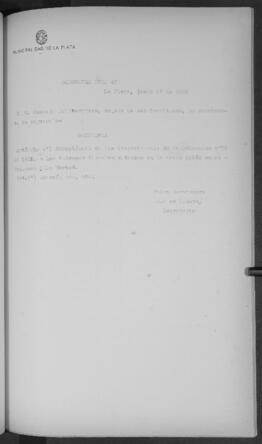 Ordenanza n° 45 de 1926