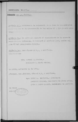 Ordenanza n° 1789 de 1949