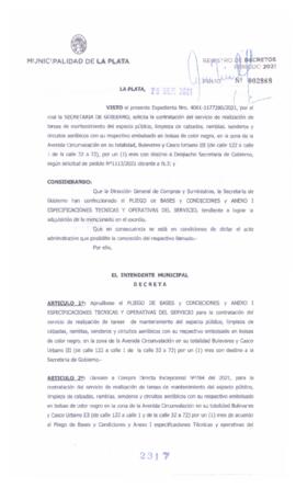 Decreto nº 2317 de 2021, GARRO, Julio cesar