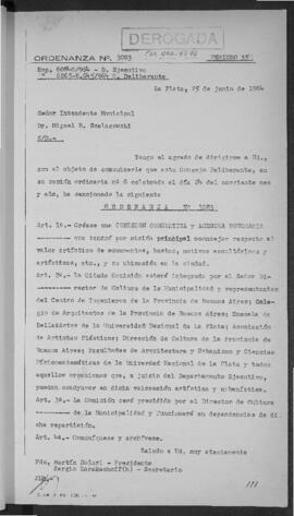 Ordenanza n° 3083 de 1964