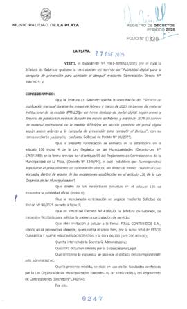Decreto nº 247 de 2025, ALAK, Julio Cesar