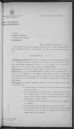 Ordenanza n° 6540 de 1987