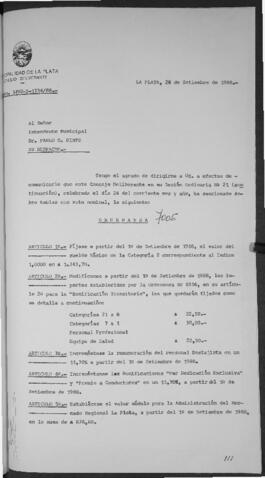 Ordenanza n° 7005 de 1988