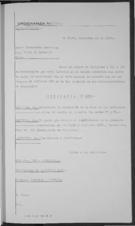 Ordenanza n° 1250 de 1948
