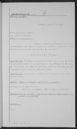 Ordenanza n° 1325 de 1949