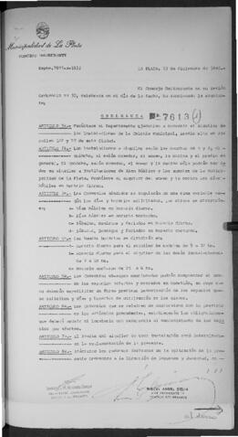 Ordenanza n° 7613 de 1990