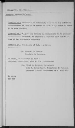 Ordenanza n° 1844 de 1949