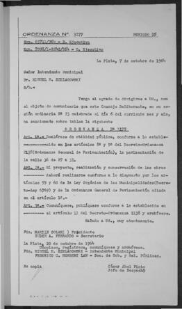 Ordenanza n° 3177 de 1964