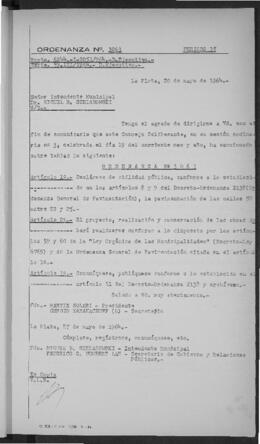 Ordenanza n° 3063 de 1964