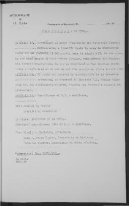 Ordenanza n° 1720 de 1949