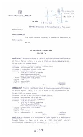 Decreto nº 2067 de 2020, GARRO, Julio cesar