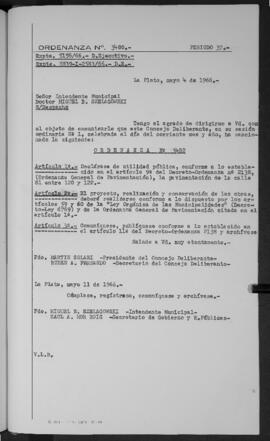 Ordenanza n° 3480 de 1966