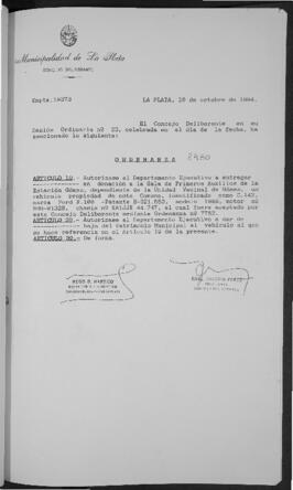 Ordenanza n° 8430 de 1994