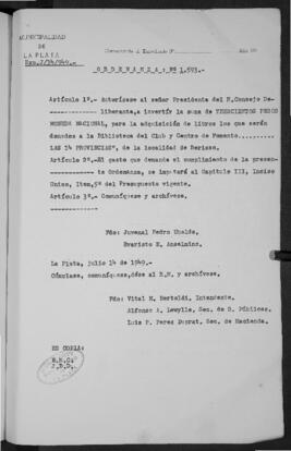 Ordenanza n° 1593 de 1949