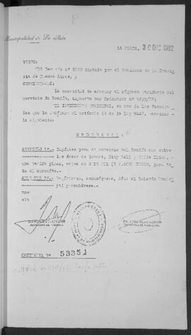 Ordenanza n° 5335 de 1982
