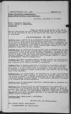 Ordenanza n° 3387 de 1965