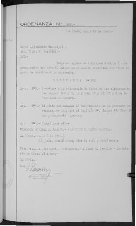 Ordenanza n° 932 de 1948
