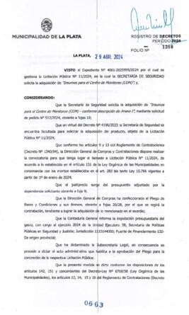 Decreto nº 663 de 2024, ALAK, Julio Cesar