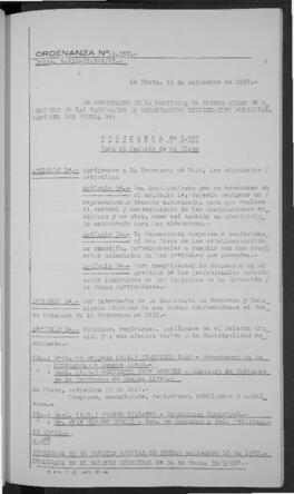 Ordenanza n° 3557 de 1967